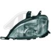 DIEDERICHS 1690980 Headlight